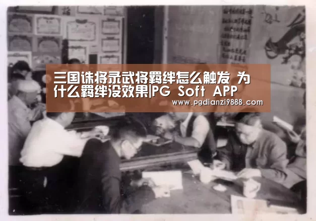 三国诛将录武将羁绊怎么触发 为什么羁绊没效果|PG Soft APP(图2) PG Soft APP